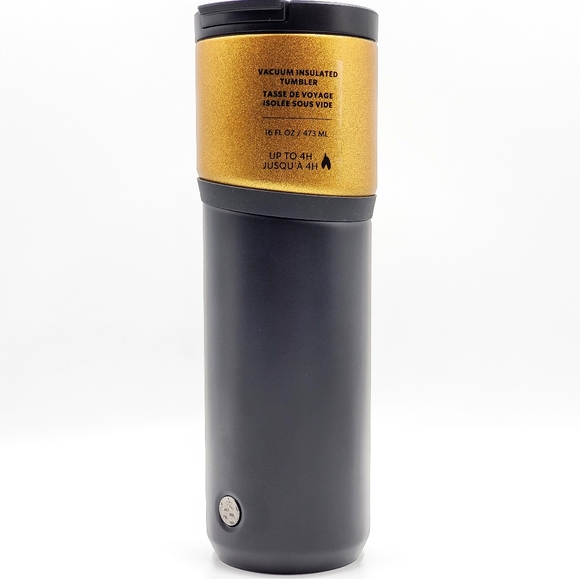 Starbucks Other - Starbucks Gold/Black Vacuum Insulated Tumbler